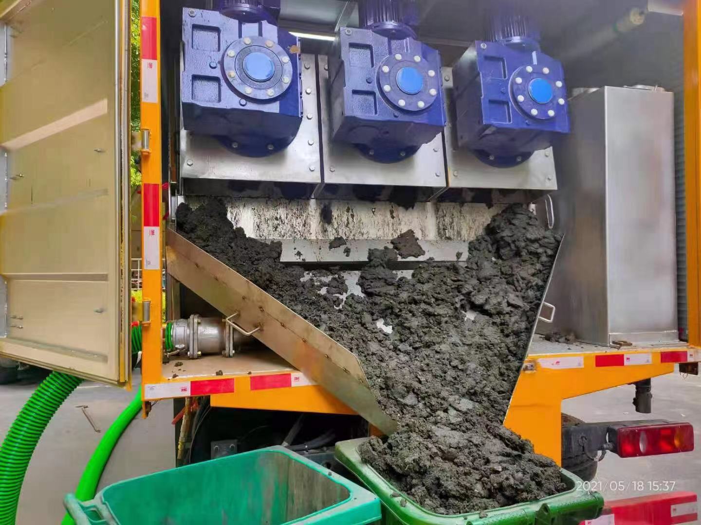 大化化粪池清掏城市维护站-泥浆净化干湿分离处理